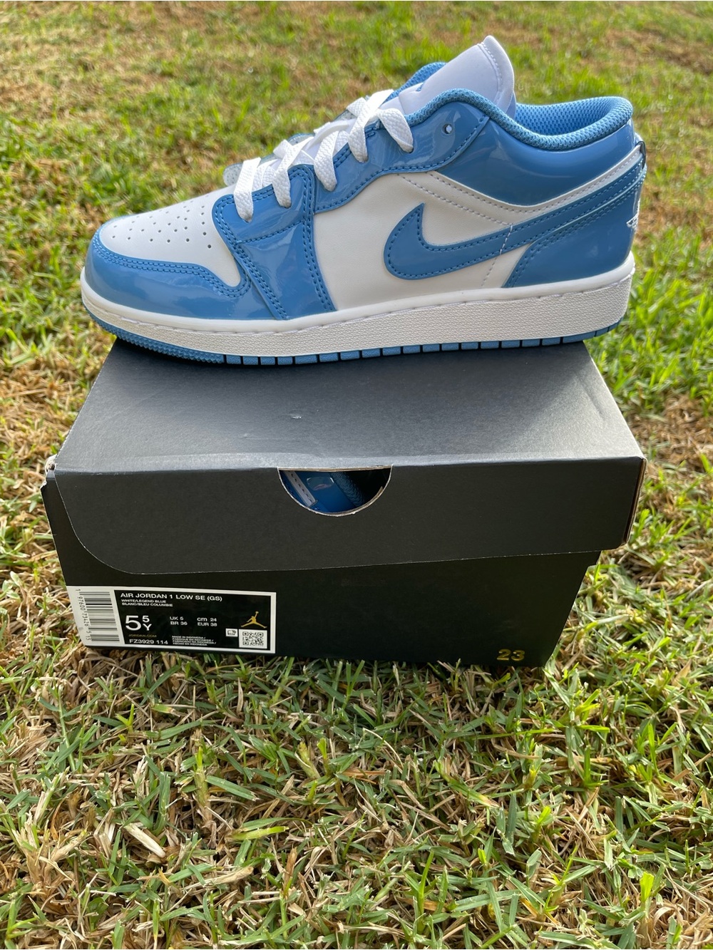 Nike Air Jordan 1 Low - White/University Blue Men